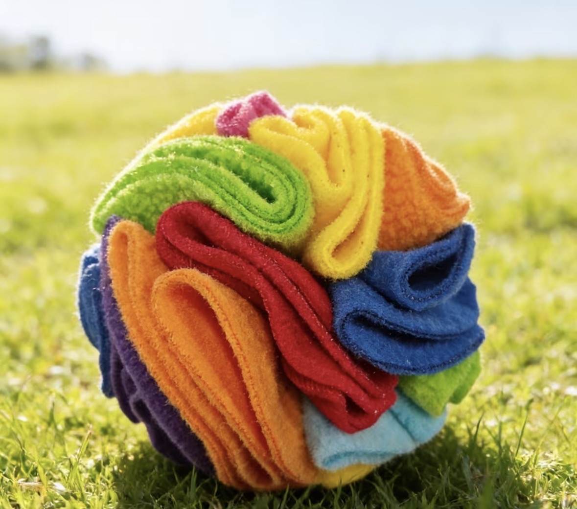 Multi Color Foraging Ball 10cm