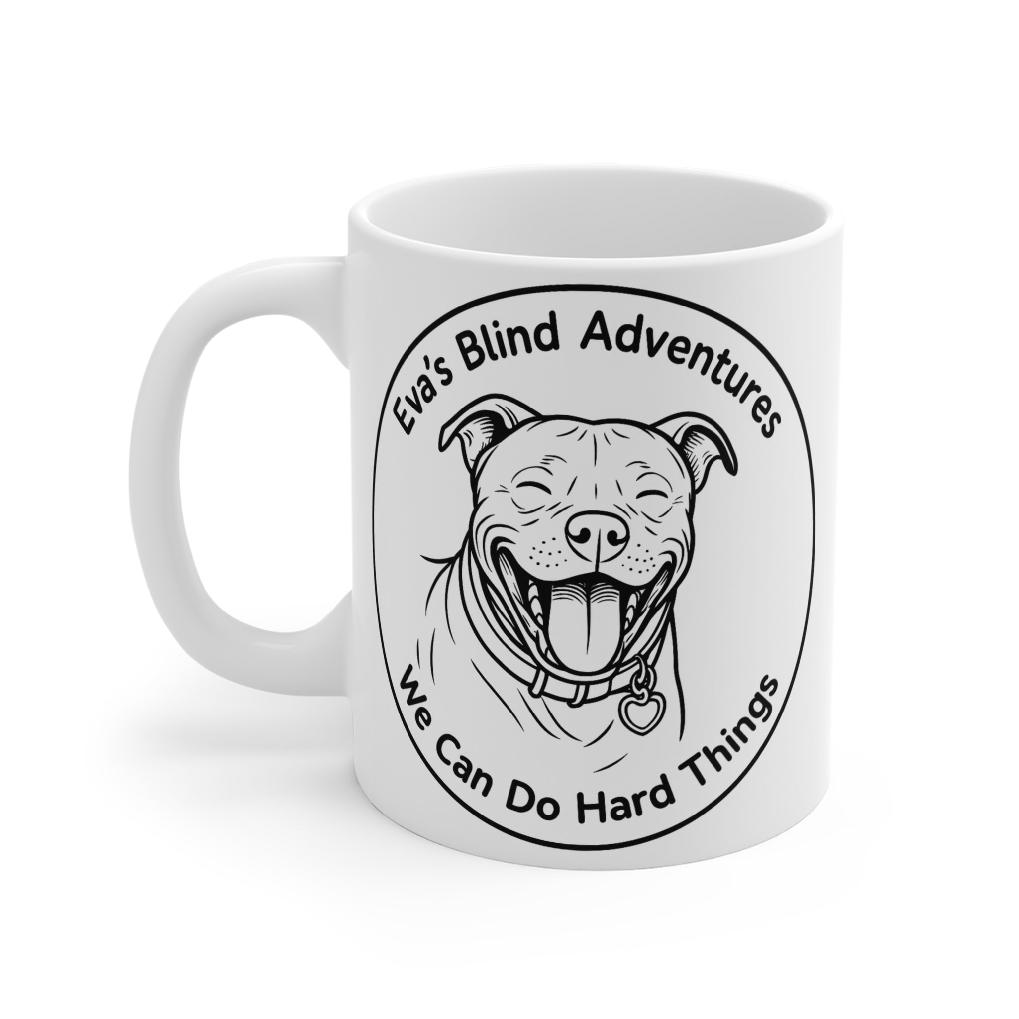 Eva’s Adventures Mug B&W