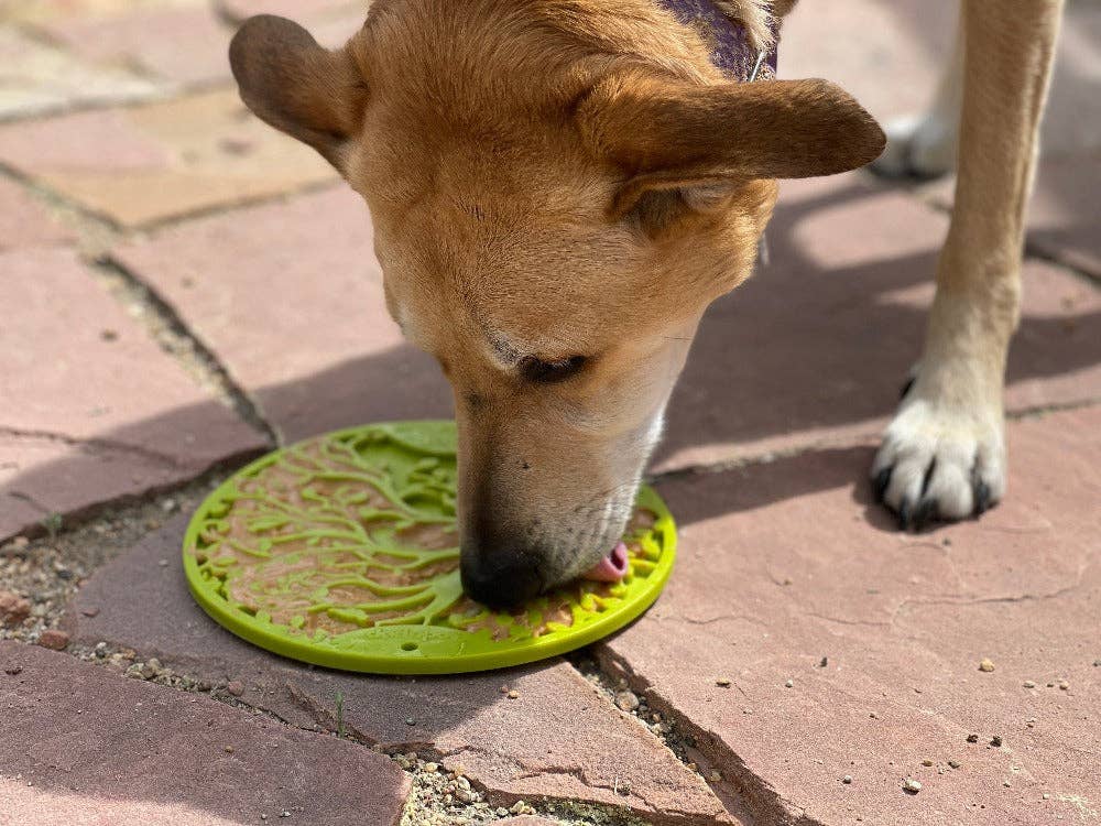 Tree of Life eMat Enrichment Lick Mat With Suction Cups