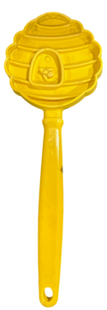 Lick Stick Hand-Held Interactive Enrichment Toys: Beehive Lick Stick - yellow