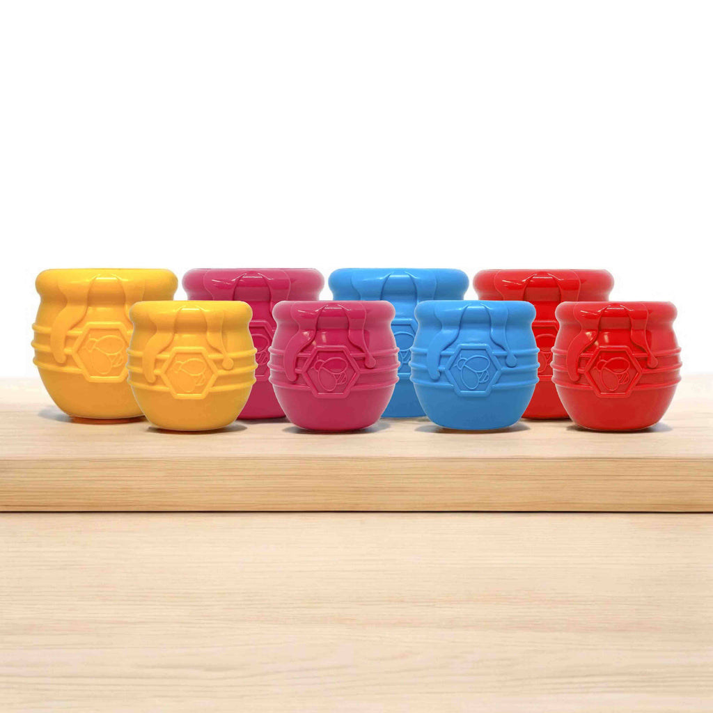 PUP-X Honey Pot Treat Dispenser: Blue / Large